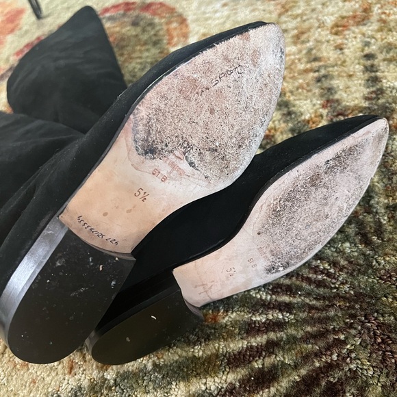 Not Doen VIA SPIGA Suede over the knee boots 5.5 - Picture 4 of 4